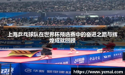上海乒乓球队在世界杯预选赛中的奋进之路与辉煌成就回顾